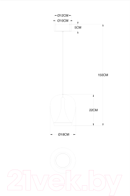 Потолочный светильник Divinare Campo 5875/07 SP-15