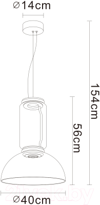 Потолочный светильник Divinare Trumpet 1242/06 SP-18