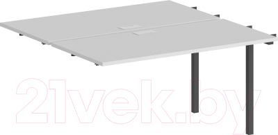 Стол-приставка Norden 120x123.8x75 / SG.211.WH.44.AN - фото