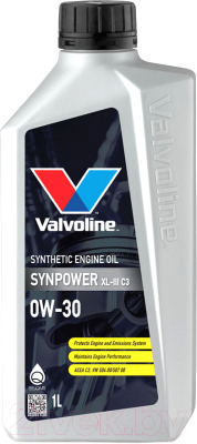 Моторное масло Valvoline SynPower XL-III C3 0W30 / 882243 - фото