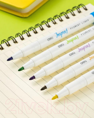 Набор капиллярных ручек Deli Inspira / EU302