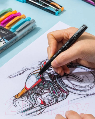 Набор капиллярных ручек Deli Inspira / EU304