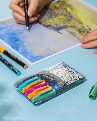 Набор капиллярных ручек Deli Inspira / EU304