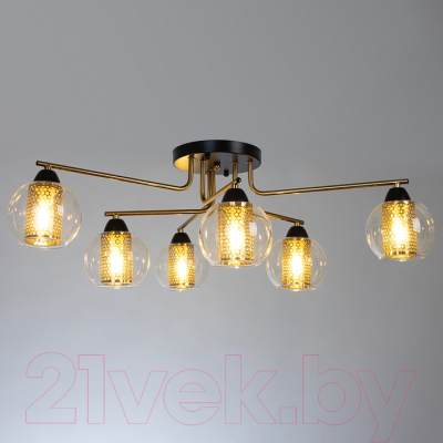 Люстра Arte Lamp Manchester A7045PL-6BK