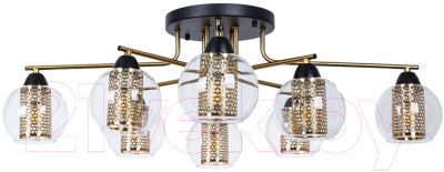Люстра Arte Lamp Manchester A7045PL-8BK - фото