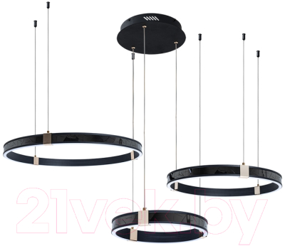 Люстра Arte Lamp Shine A2222SP-3BK - фото