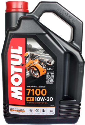 Моторное масло Motul 7100 4T 10W30 / 104090 - фото