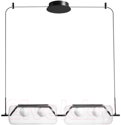 Люстра Arte Lamp Geneva A2341SP-4BK - фото