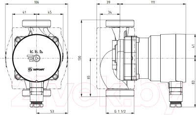Циркуляционный насос IMP PUMPS Mini 25/70-130