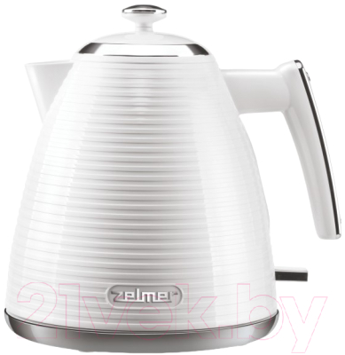 Электрочайник Zelmer ZCK7650 (белый/серебристый) - фото
