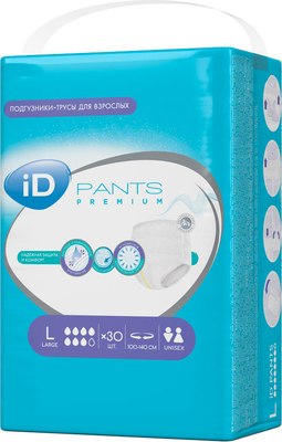 Трусы впитывающие для взрослых ID Pants Premium L - фото