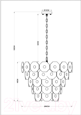 Люстра Arte Lamp Lambrusco A4069LM-13AB