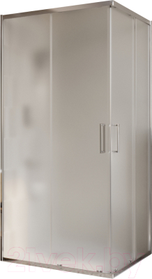 Душевой уголок BelBagno Luce-AH-2-100/80-P-Cr - фото