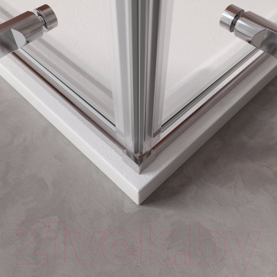 Душевой уголок Cezares Liner-AH-2-120/90-C-Cr-L