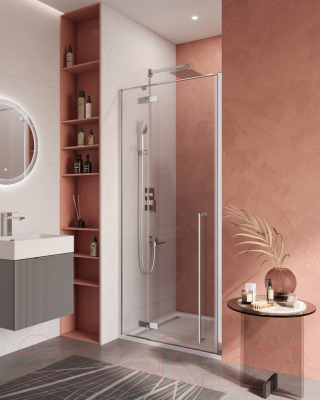 Душевая дверь Cezares Liner-B-12-120-C-Cr-L