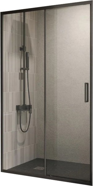 Душевая дверь BelBagno Luce-BF-1-120-C-NERO - фото