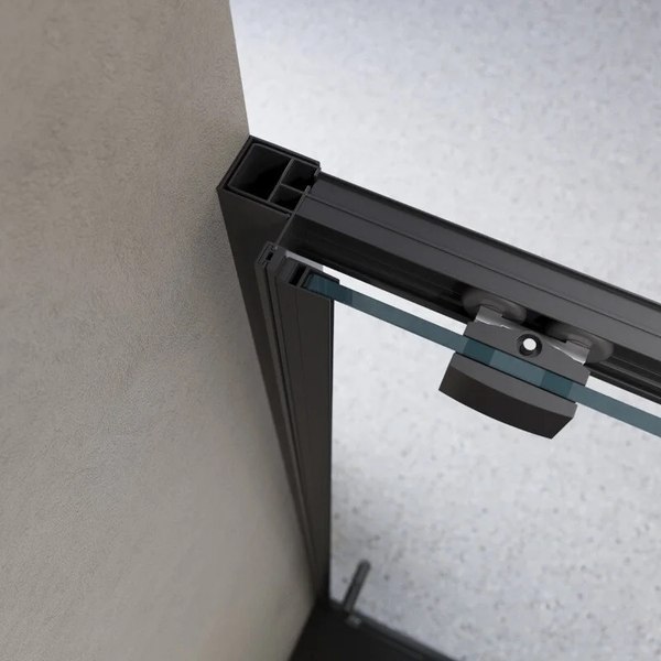 Душевая дверь BelBagno Luce-BF-1-120-C-NERO