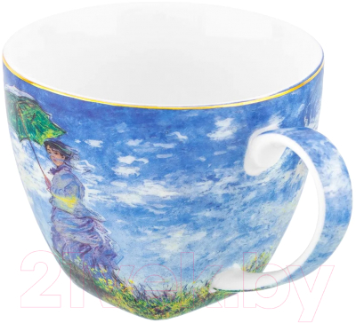 Чашка с блюдцем Elan Gallery Прогулка / 420621 