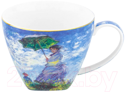 Чашка с блюдцем Elan Gallery Прогулка / 420621 