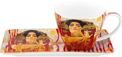 Чашка с блюдцем Elan Gallery Медицина / 420627  - фото