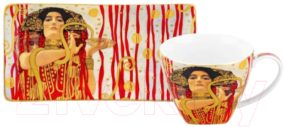 Чашка с блюдцем Elan Gallery Медицина / 420627 