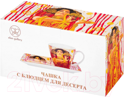 Чашка с блюдцем Elan Gallery Медицина / 420627 