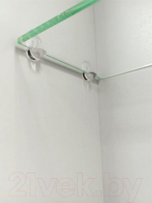 Шкаф с зеркалом для ванной Континент Emotion Led 60x80