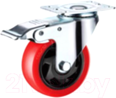 Опора колесная для тележки складской TOR SCBM 55 125мм / 1027250 - фото