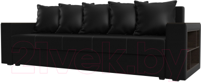 Диван Лига Диванов Дубай Лайт полки справа / 114337 - фото