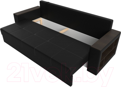 Диван Лига Диванов Дубай Лайт полки справа / 114337