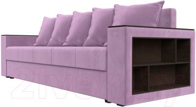 Диван Лига Диванов Дубай Лайт полки справа / 114351