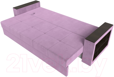 Диван Лига Диванов Дубай Лайт полки справа / 114351