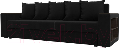 Диван Лига Диванов Дубай Лайт полки справа / 114354 - фото