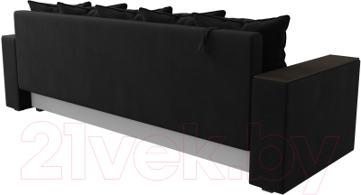 Диван Лига Диванов Дубай Лайт полки справа / 114354