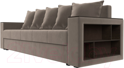 Диван Лига Диванов Дубай Лайт полки справа / 114366