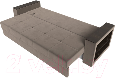 Диван Лига Диванов Дубай Лайт полки справа / 114366