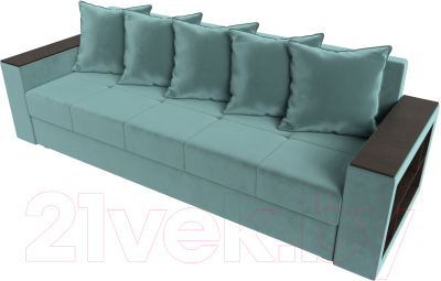 Диван Лига Диванов Дубай Лайт полки справа / 114367