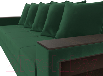 Диван Лига Диванов Дубай Лайт полки справа / 114368