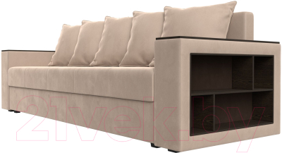 Диван Лига Диванов Дубай Лайт полки справа / 114369