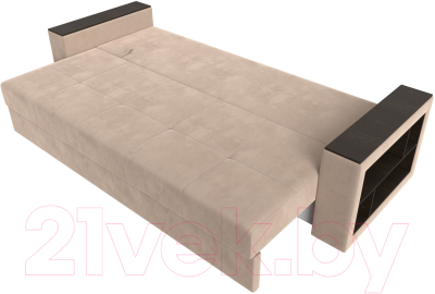 Диван Лига Диванов Дубай Лайт полки справа / 114369