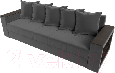 Диван Лига Диванов Дубай Лайт полки справа / 114370