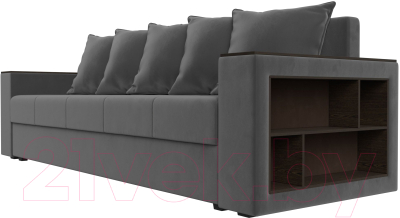 Диван Лига Диванов Дубай Лайт полки справа / 114370