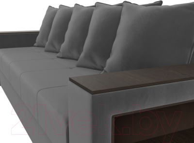 Диван Лига Диванов Дубай Лайт полки справа / 114370