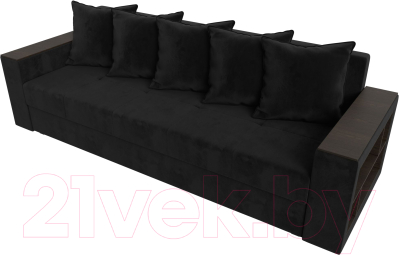 Диван Лига Диванов Дубай Лайт полки справа / 114371