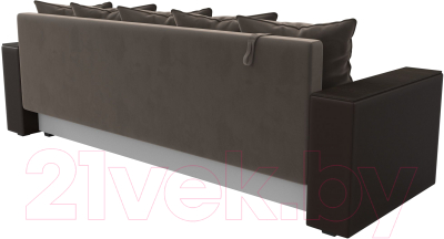 Диван Лига Диванов Дубай Лайт полки справа / 114374