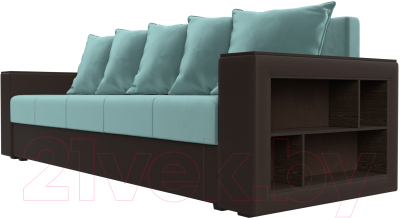 Диван Лига Диванов Дубай Лайт полки справа / 114375