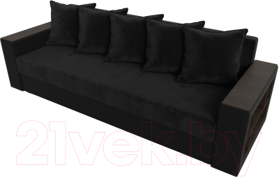 Диван Лига Диванов Дубай Лайт полки справа / 114428