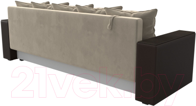 Диван Лига Диванов Дубай Лайт полки справа / 114429