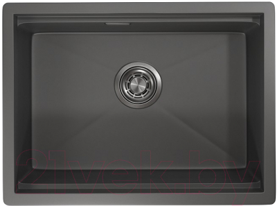 Мойка кухонная GRANULA GR-6045U (графит матовый)