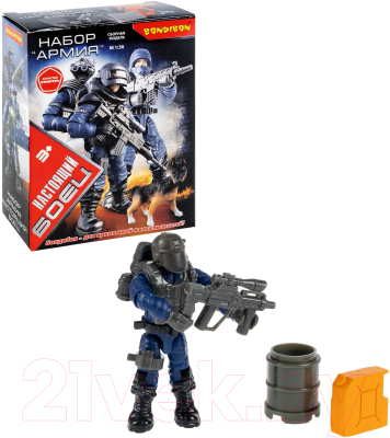 Фигурка игровая Bondibon Настоящий боец Спецназовец / ВВ6203